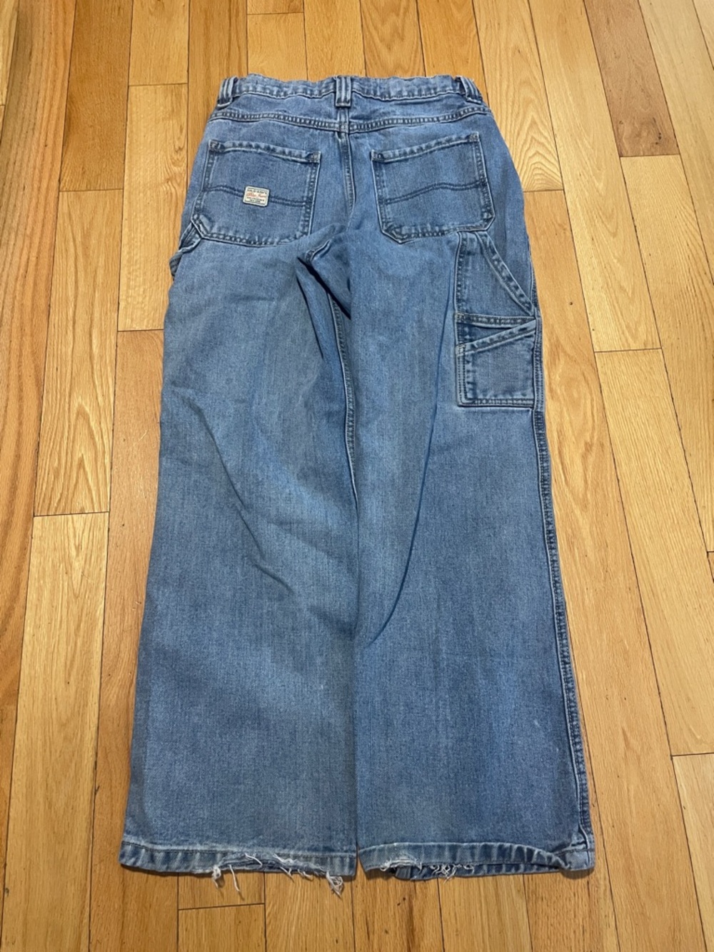 Old Navy Light Blue Relaxed Carpenter Jeans